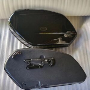 Gloss Black Saddlebags Bags