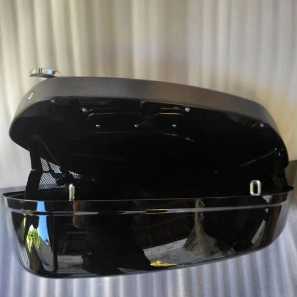 Gloss Black Saddlebags Bags - Image 3