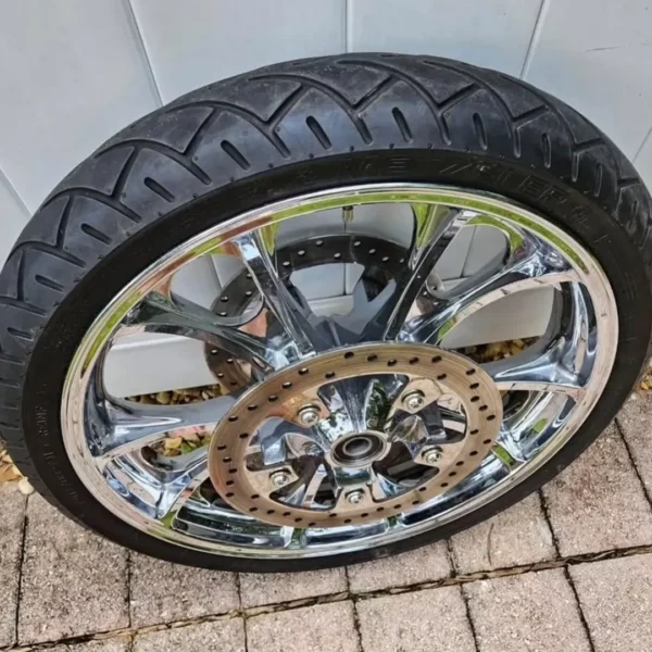 21 inch Harley Davidson wheel - Image 3