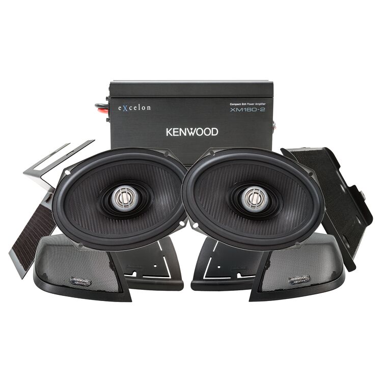 Kenwood eXcelon Saddlebag Speaker And Amplifier Package - Image 2