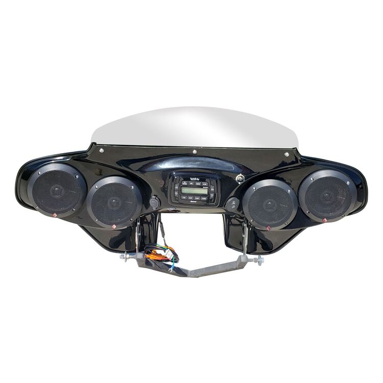 Reckless Motorcycles Batwing Fairing With Radio - Image 3