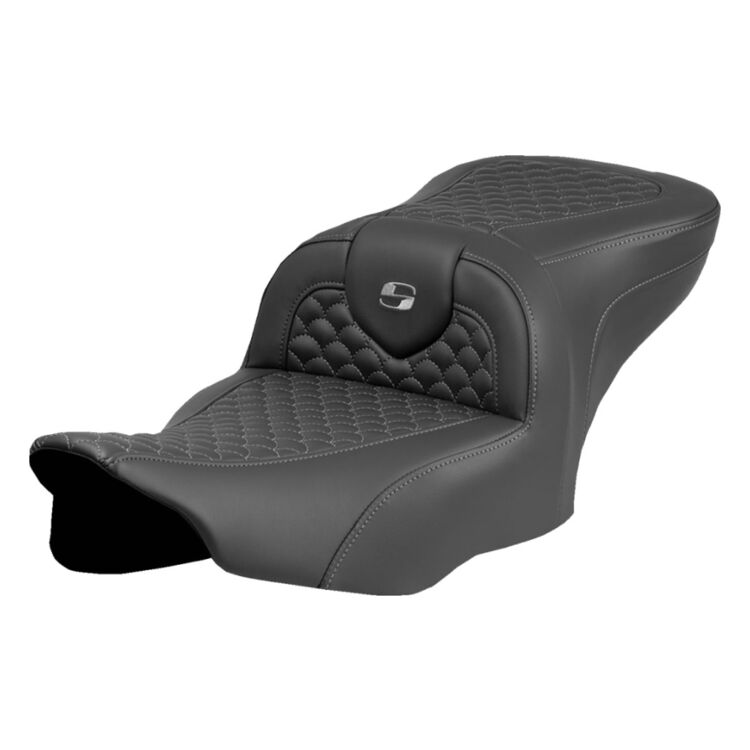 Saddlemen Roadsofa DS Dragon Scale 2-Up Seat For Harley Touring - Image 8