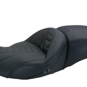 Mustang Adventure Deluxe Heated Seat for 2008-2025 Harley Davidson Touring 79007